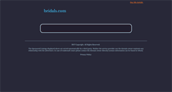 Desktop Screenshot of bridals.com